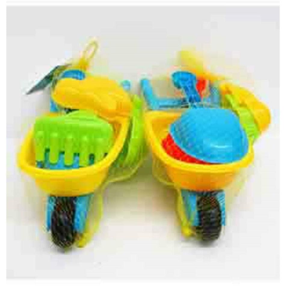 Beach Toy Wheel Barrow and Accessories - Toy World Inc