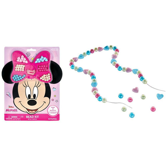 Bead Kit Minnie Mouse Jwlry - Toy World Inc