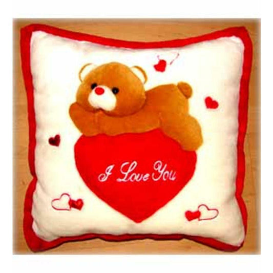 Bear Cushion 16in - Toy World Inc