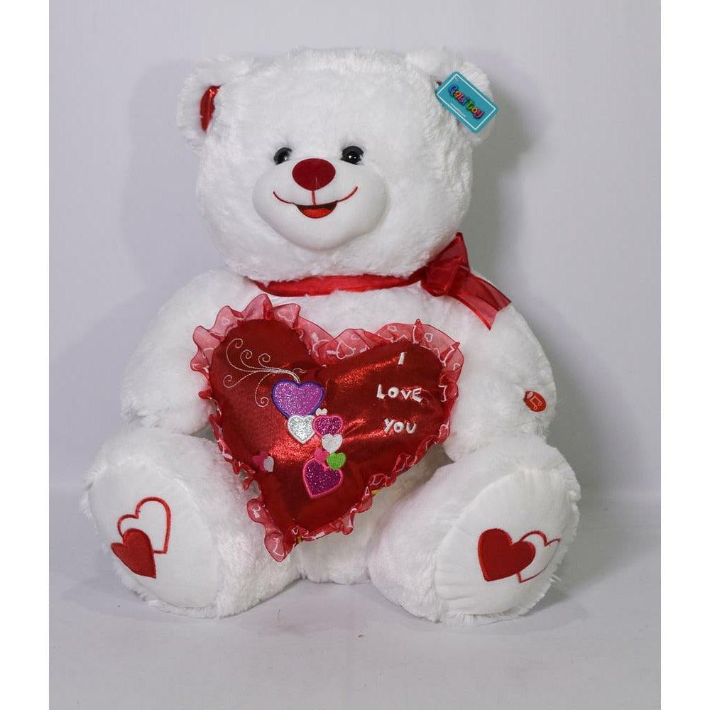 Bear I Love You Flower LED Music 22in - Toy World Inc