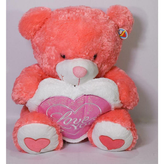 Bear Love Heart 22in - Toy World Inc