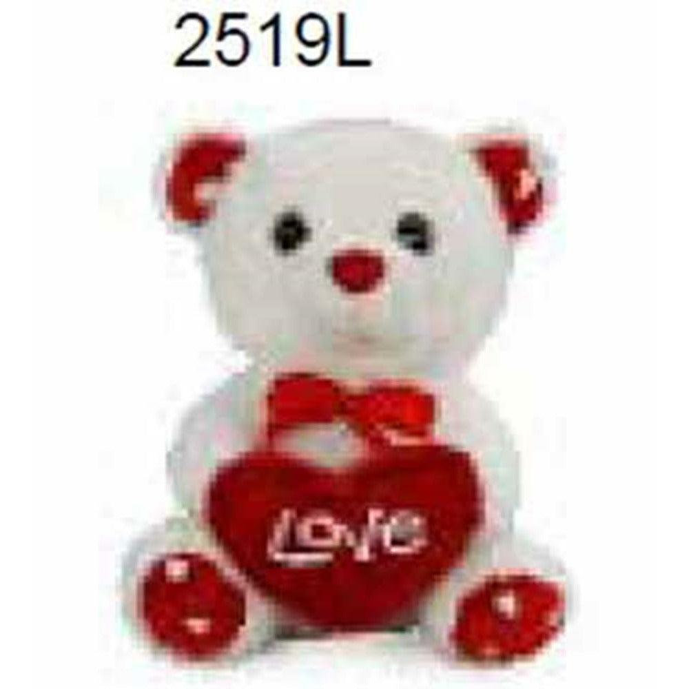 Bear W-Heart 5 in - Toy World Inc