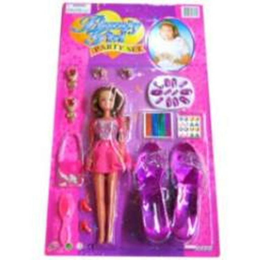 Beauty Set W Doll - Toy World Inc