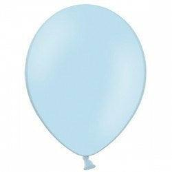 BelBal B75 9in Pastel Sky Blue Latex Balloon 100ct - Toy World Inc