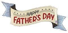 Betallic Father's Day Banner 51in Foil Balloon FLAT - Toy World Inc