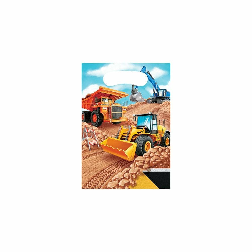 Big Dig Construction Loot Bag 8Ct - Toy World Inc