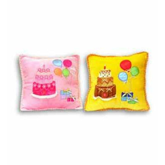 Birthday Cushion 12 in - Toy World Inc