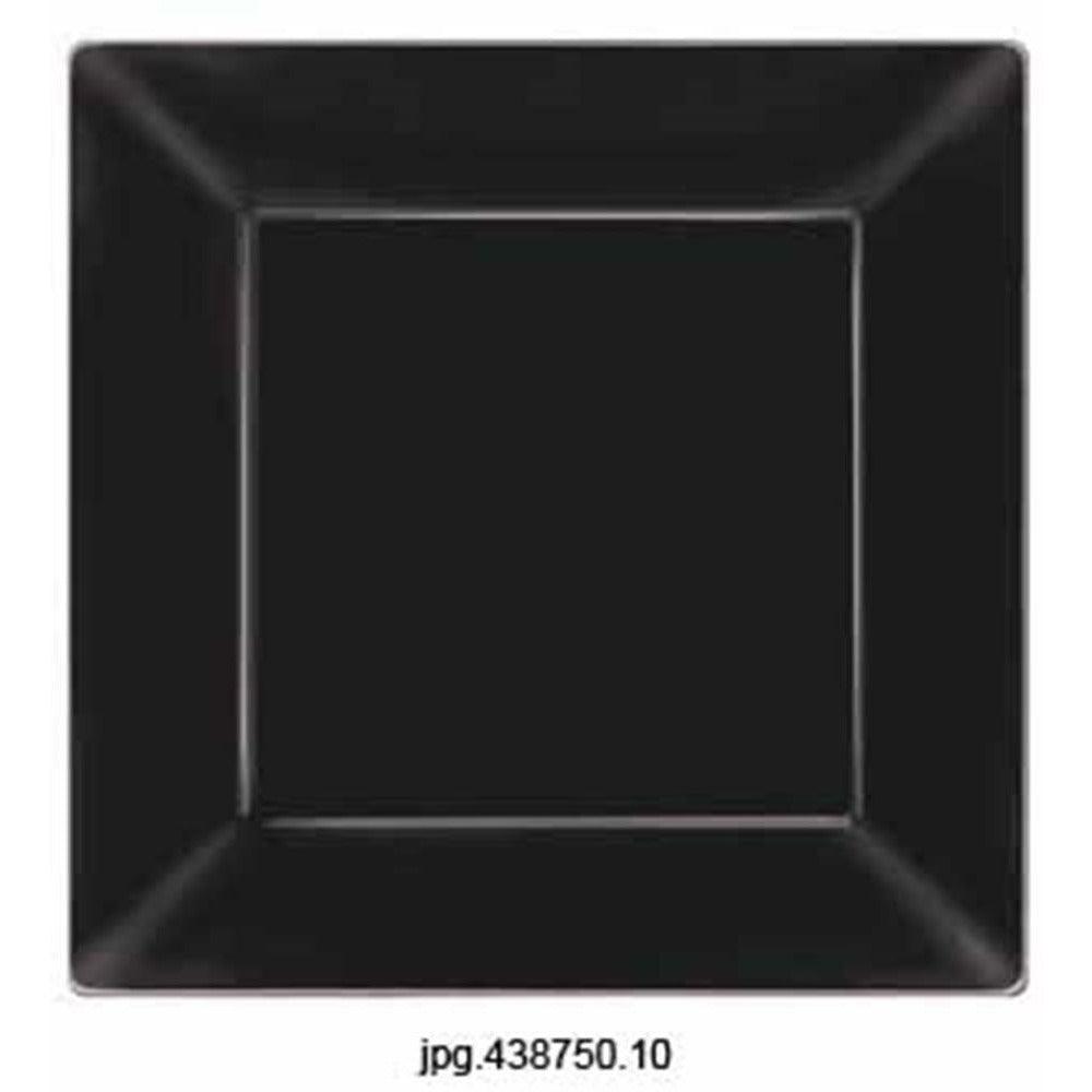 Black Plate 6.5in 10ct - Toy World Inc