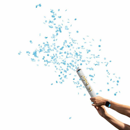 Blue Gender Reveal Confetti Cannons 2Ct - Toy World Inc