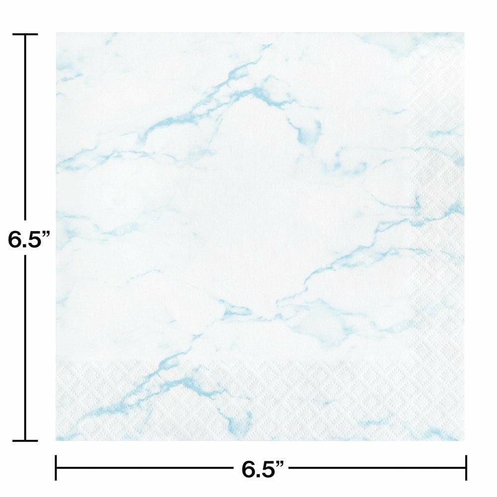 Blue Marble Luncheon Napkin 16Ct - Toy World Inc