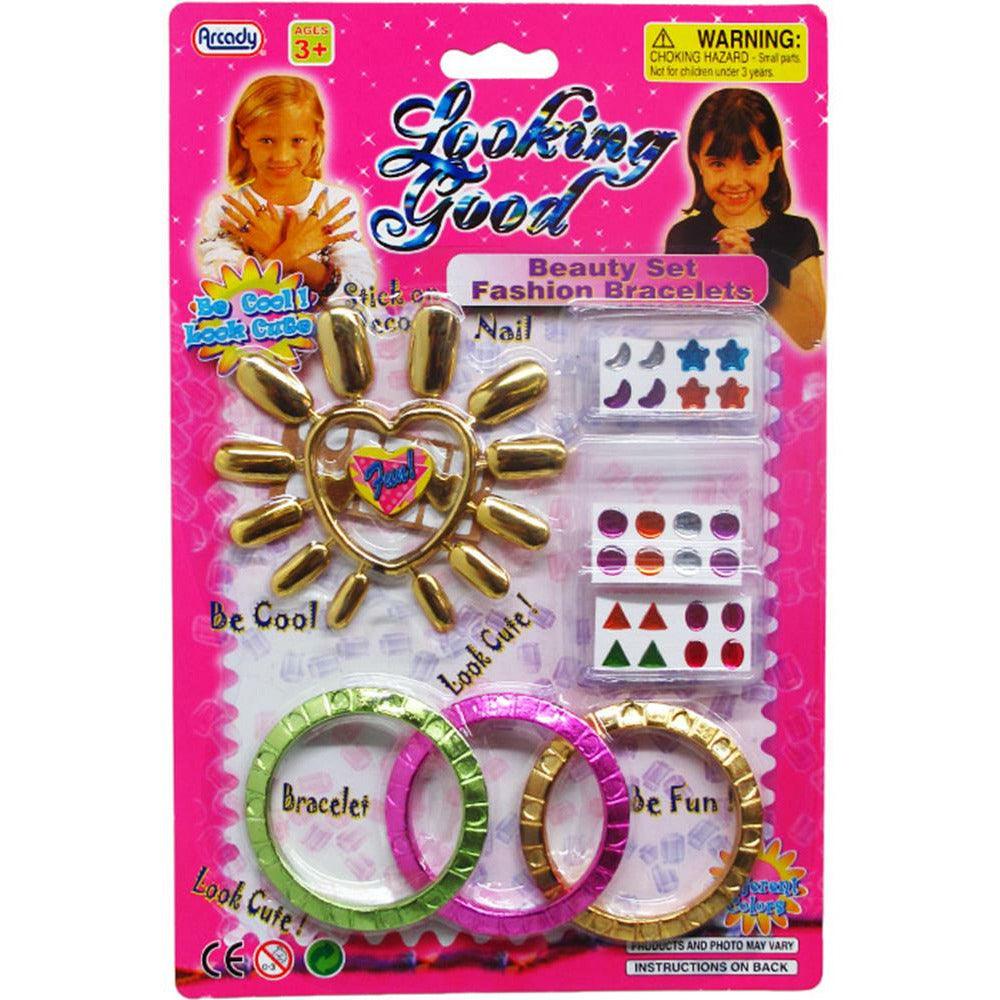 Bracelet and Nail Play Set 39ct - Toy World Inc