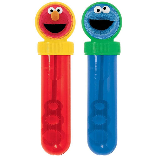 Bubble Tubes Sesame St 4ct - Toy World Inc