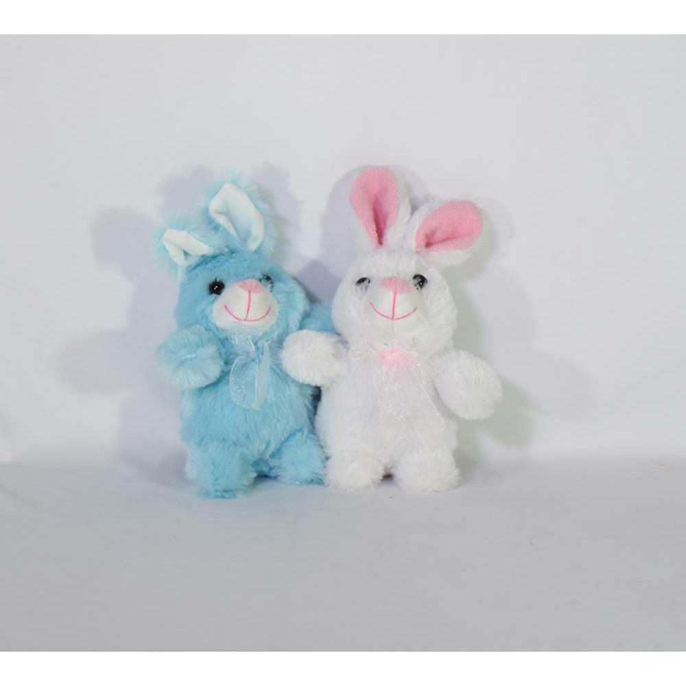 Bunnies 6in 4 color 12ct - Toy World Inc