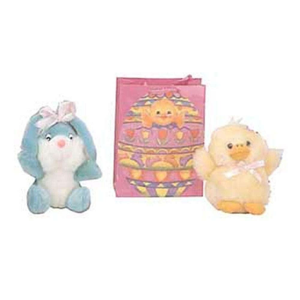 Bunny and Duck 4.5in W-Bag - Toy World Inc