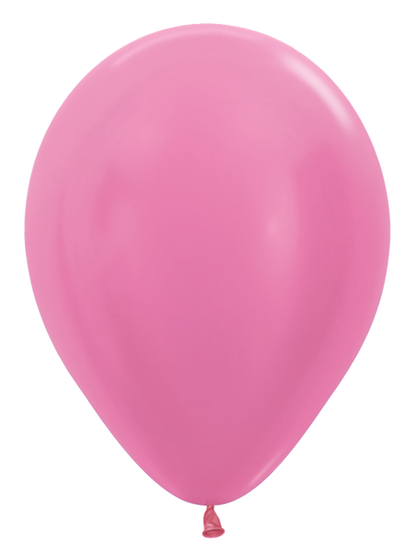 11 inch Sempertex Pearl Fuchsia Latex Balloons 100ct