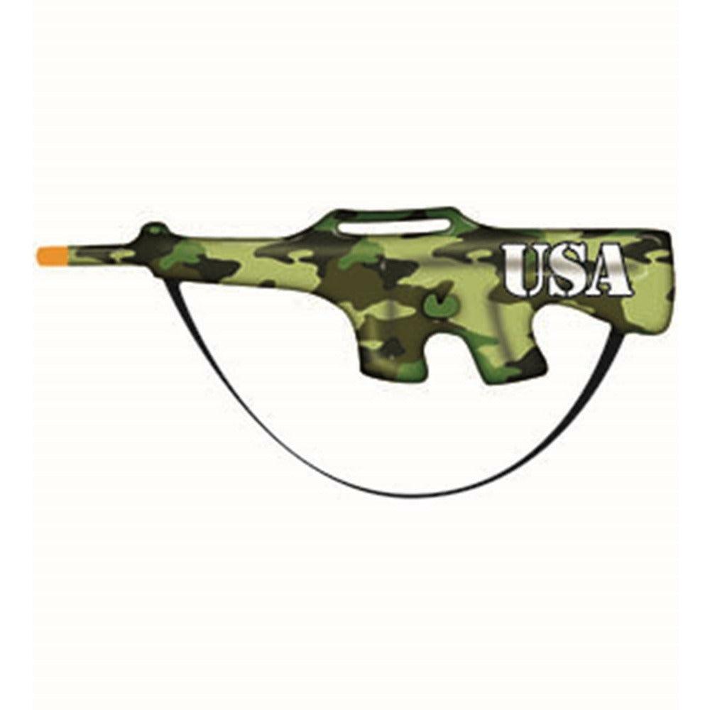Camouflage in flateble Gun - Toy World Inc