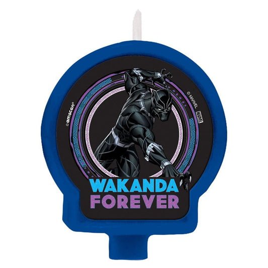 Candle Birthday Black Panther Wakanda Forvr - Toy World Inc