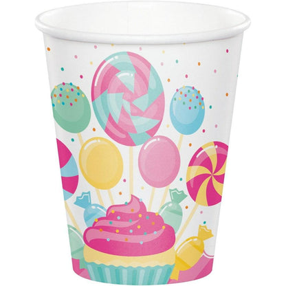Candy Bouquet Hot and Cold Cup 8 Oz. 8Ct - Toy World Inc