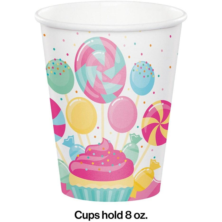 Candy Bouquet Hot and Cold Cup 8 Oz. 8Ct - Toy World Inc