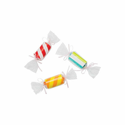 Candy Shop Party Treat Rolls With Cellophane And Ribbon 8Ct - Toy World Inc