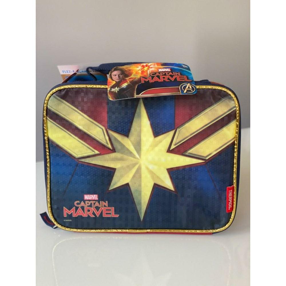 Captain Marvel Soft Lunch Bag - Toy World Inc
