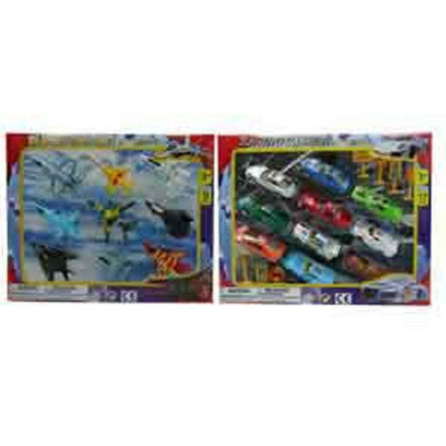 Car and Jet Diecast Set - Toy World Inc