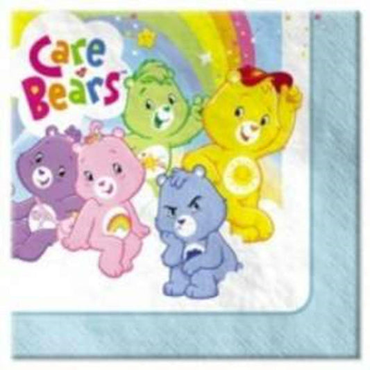 Care Bears Happy Days Napkin (L) 16ct - Toy World Inc
