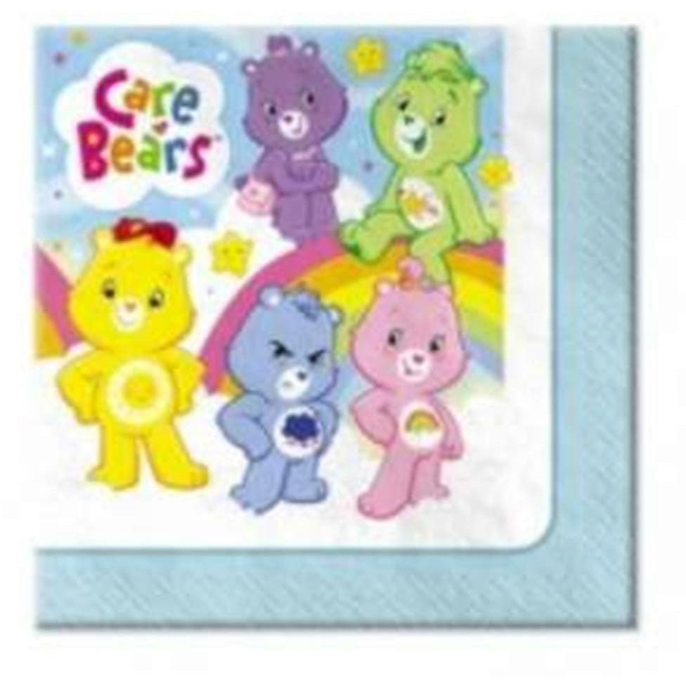 Care Bears Happy Days Napkin (S) 16ct - Toy World Inc