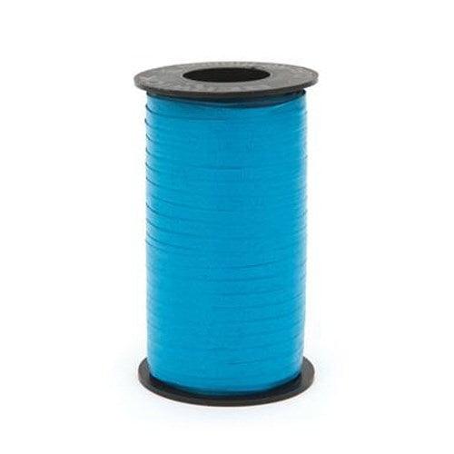 Caribbean Blue Curling Ribbon 3/16in x 500yd - Toy World Inc