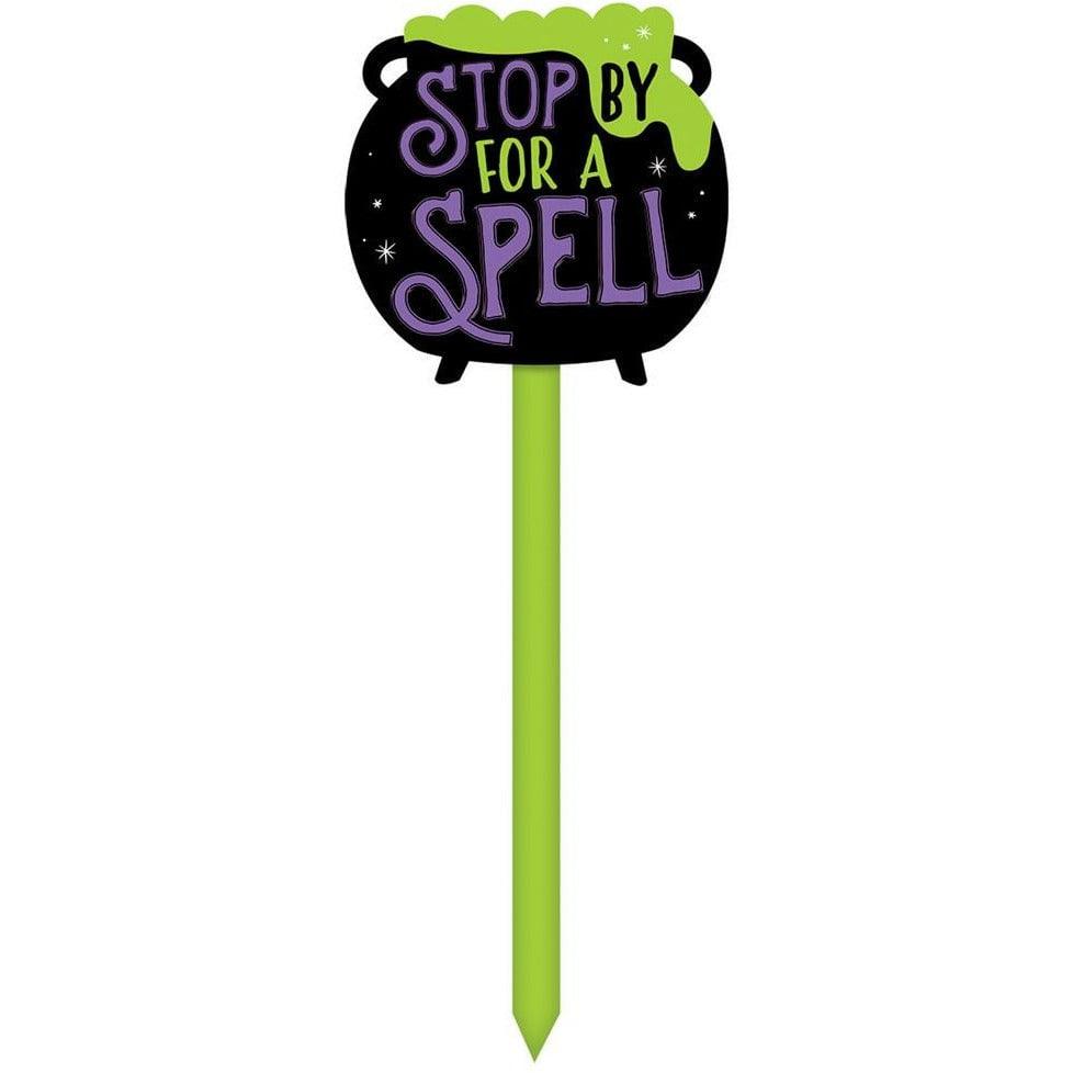 Cauldron MDF Yard Stake – Toy World Inc