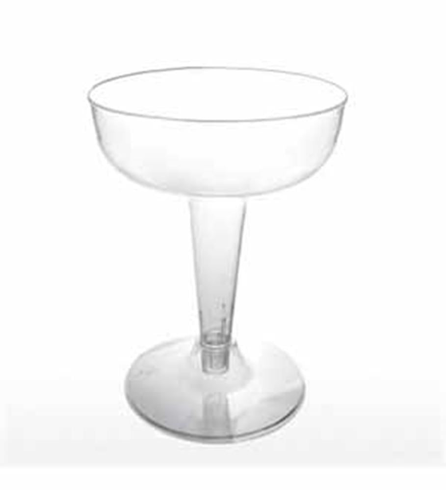 Clear Champagne Glass 4oz 20ct