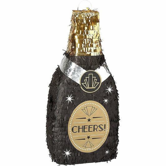 Champagne Bottle 3D Jumbo Pinata - Toy World Inc