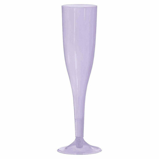 Champagne Glasses Pearl Lavender 9oz 20ct - Toy World Inc