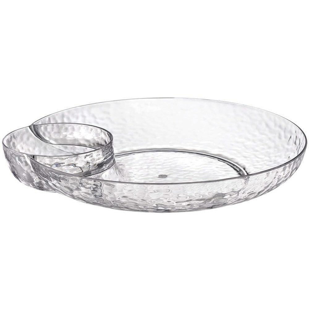 Chip and Dip Tray Clear - Toy World Inc