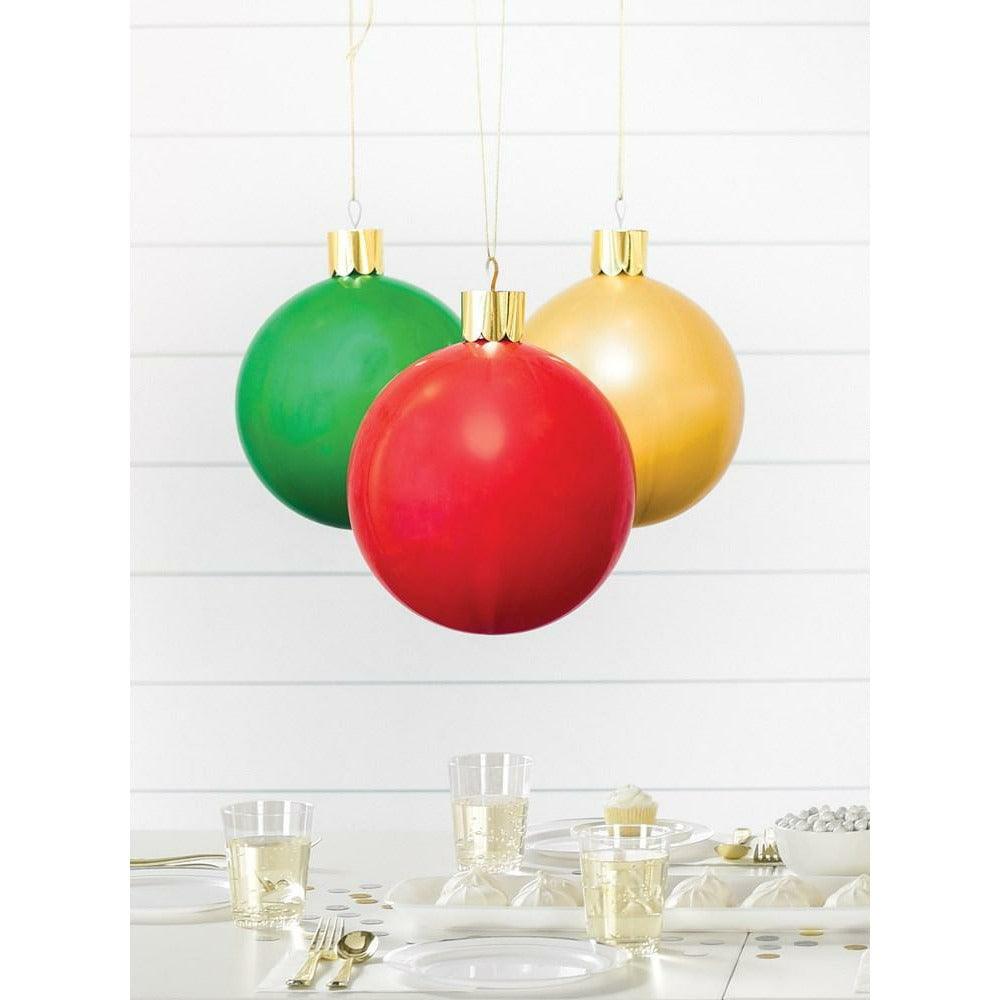 Christmas Balloon Ornament Kit 14ct. - Toy World Inc