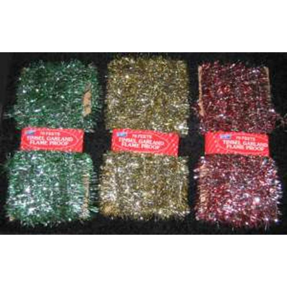 Christmas Garland 70x2 3 Assorted - Toy World Inc