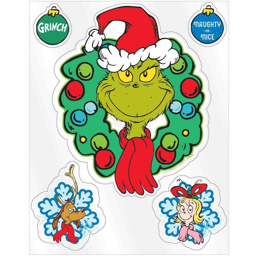 Christmas Grinch Window Decoration - Toy World Inc
