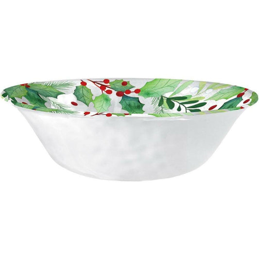 Christmas Holly Serving Bowl - Toy World Inc