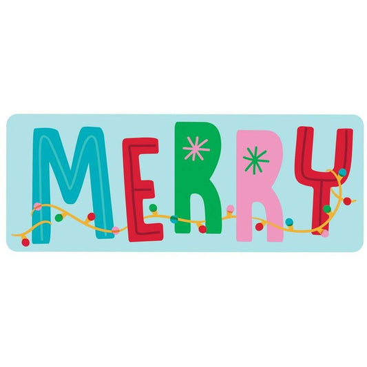 Christmas Merry and Bright Value Pack Cutouts 12ct. - Toy World Inc