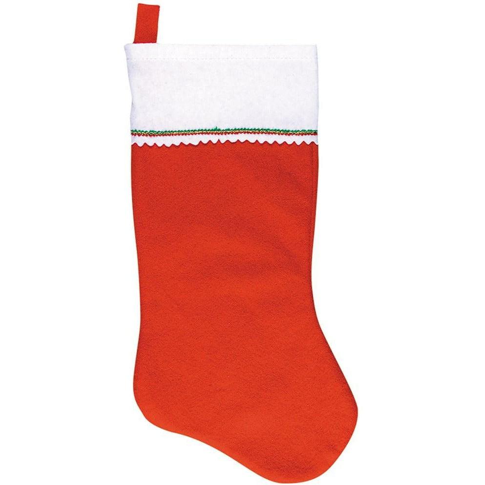 Christmas Multi-Pack Stockings Red and Green 4ct. - Toy World Inc