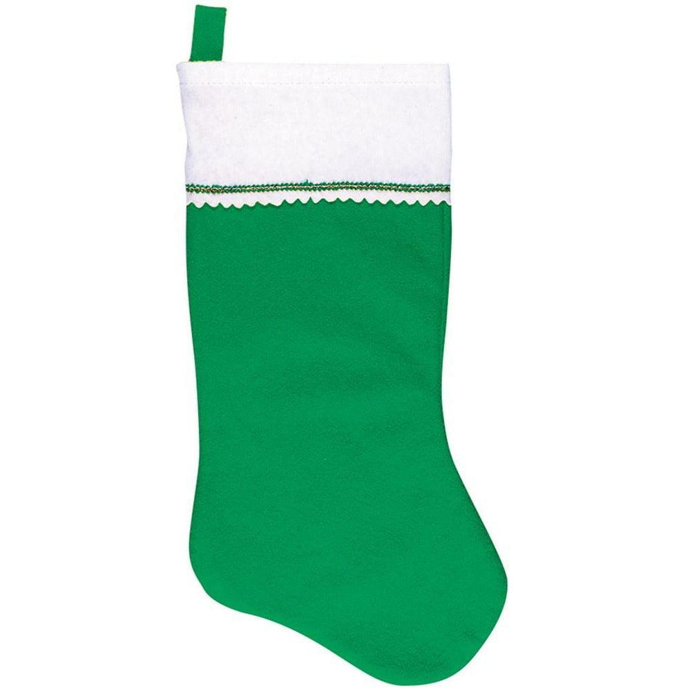 Christmas Multi-Pack Stockings Red and Green 4ct. - Toy World Inc