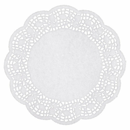 Christmas Multipack Doilies Red and White Paper 40ct. - Toy World Inc