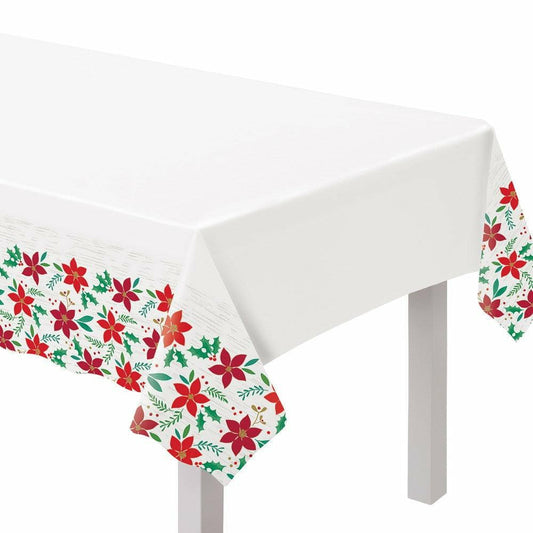 Christmas Wishes Plastic Tablecover - Toy World Inc
