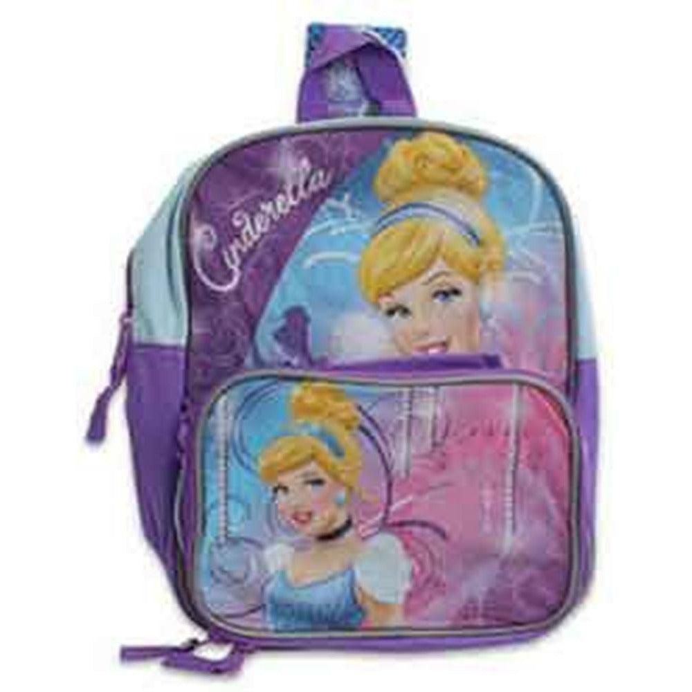Cinderella Backpack 12in and Lunch B - Toy World Inc