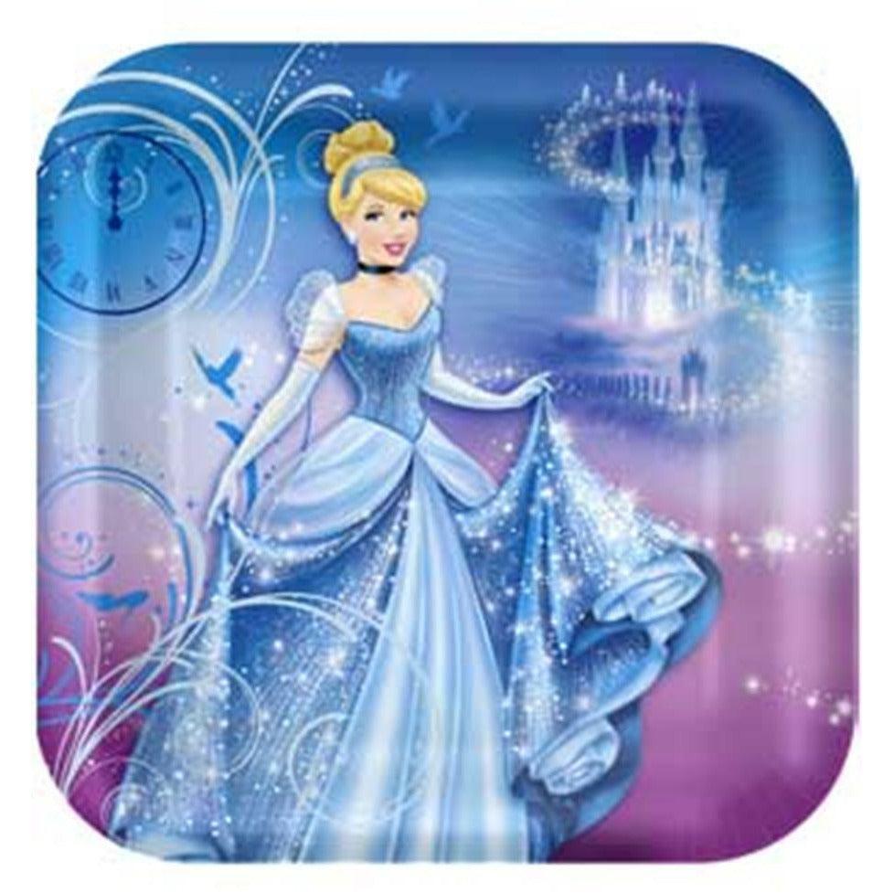 Cinderella Sparkle Plate (L) - Toy World Inc