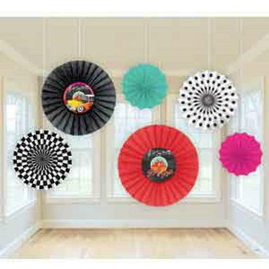 Classic 50s Fan Deco Paper - Toy World Inc