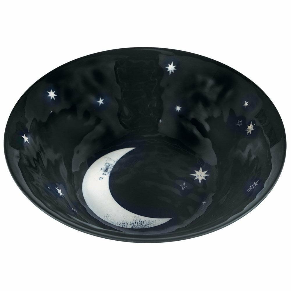 Classic Black & White Textured Melamine Serving Bowl - Toy World Inc