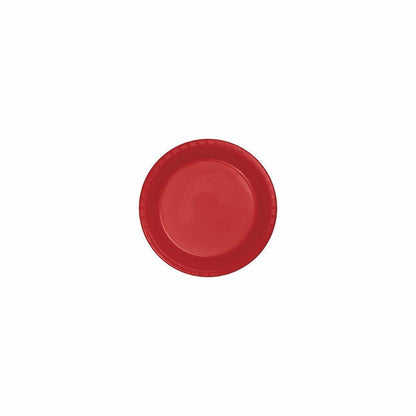 Classic Red 10in Plastic Plate 20ct - Toy World Inc