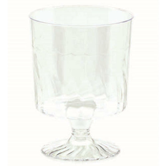 Clear Mini Pedistal Glass - Toy World Inc