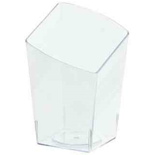 Clear Mini Slanted Tumbler 10ct - Toy World Inc